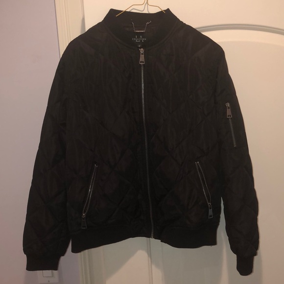 Coalition LA Black Bomber Jacket - Picture 1 of 3